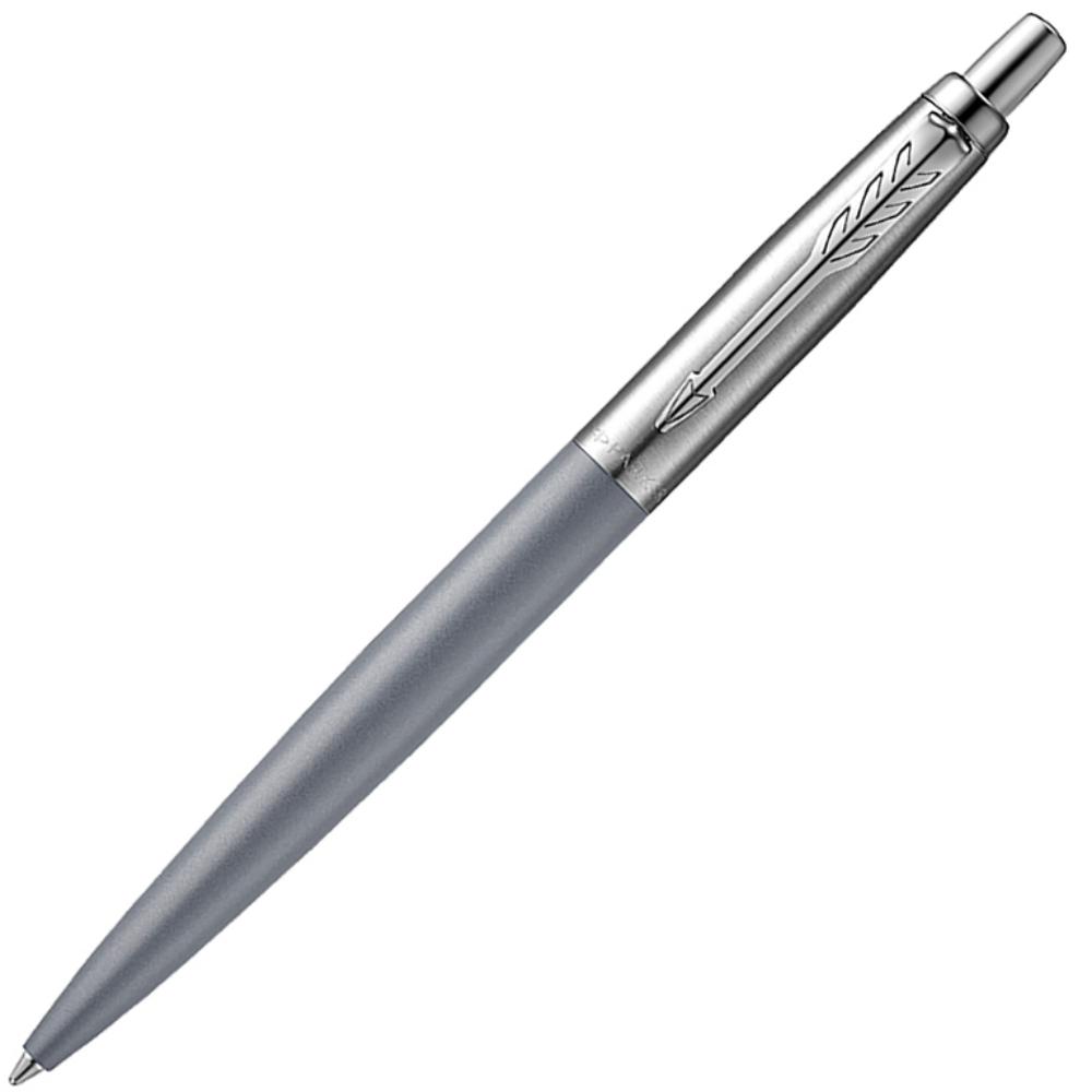 BOLÍGRAFO PARKER JOTTER XL ALEXANDRA MATTE GRIS · RETRÁCTIL · CUERPO METÁLICO
