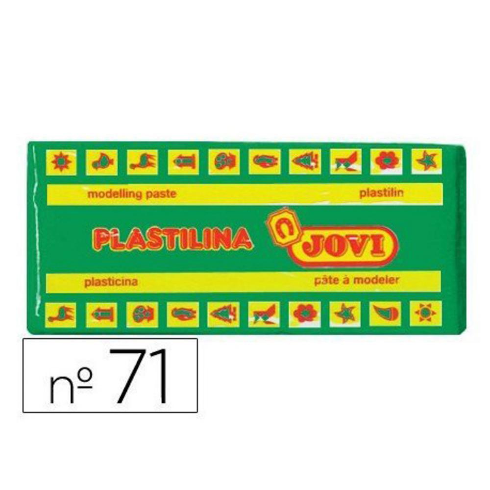 PLASTILINA JOVI MEDIANA 71 VERDE CLARO 150 G