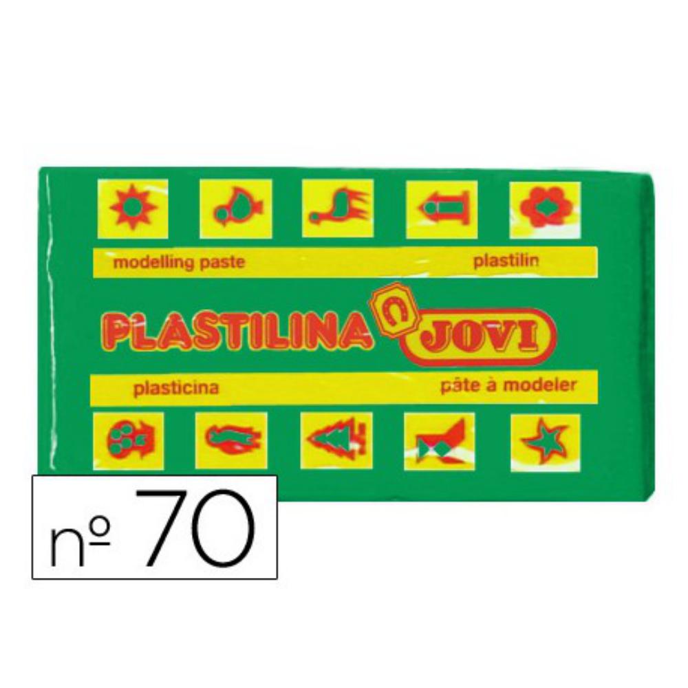 PLASTILINA JOVI PEQUEÑA 70 VERDE CLARO 50 G