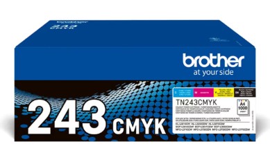 BROTHER PACK 4 TONER HLL3210CW/3270CDW/DCPL3510CDW/DCPL3550CDW TN243CMYK