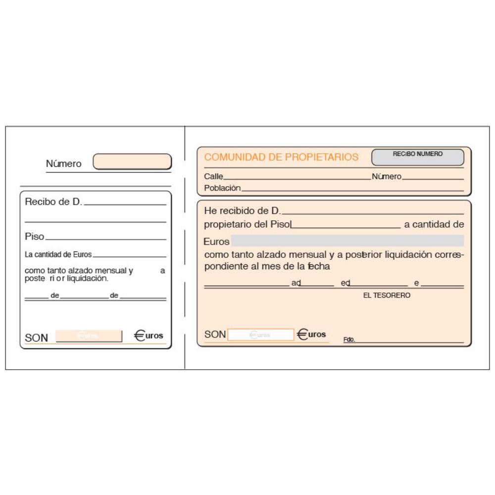 TALONARIO PLUS COMUNIDAD 3/Fº