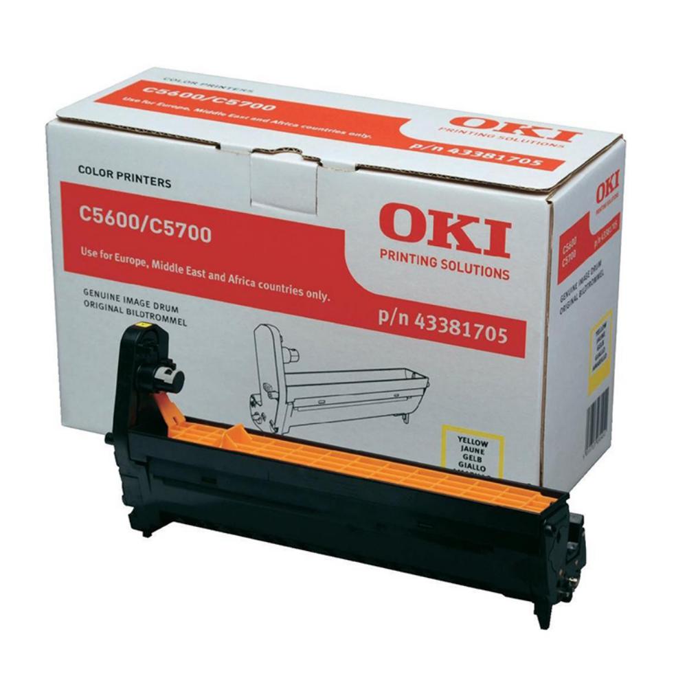 TAMBOR OKI 43381705 AMARILLO