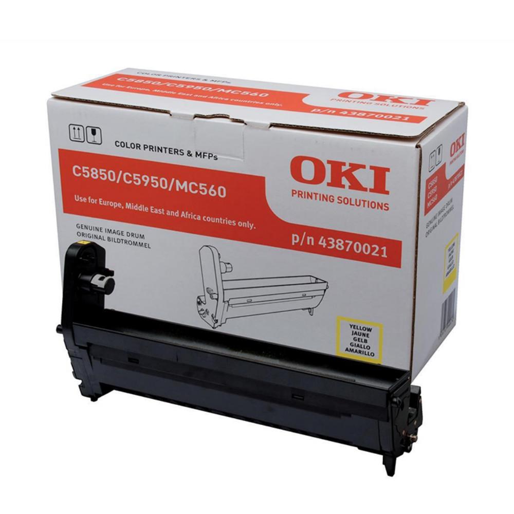 TAMBOR OKI 43870021 AMARILLO