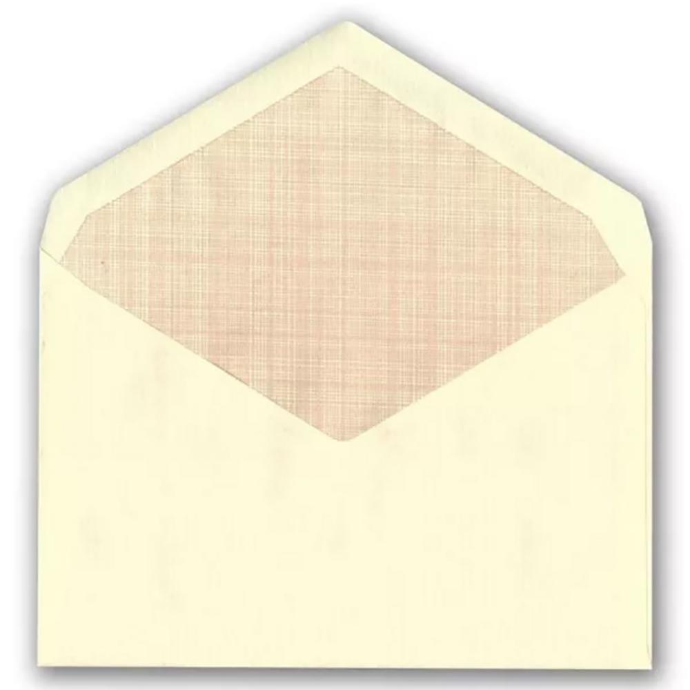 SOBRE COMERCIAL CAÑA ENGOMADO 120X176MM 70G SOLAPA PICO