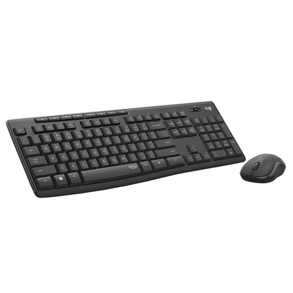 TECLADO Y RATÓN INALÁMBRICO NEGRO LOGITECH MK295
