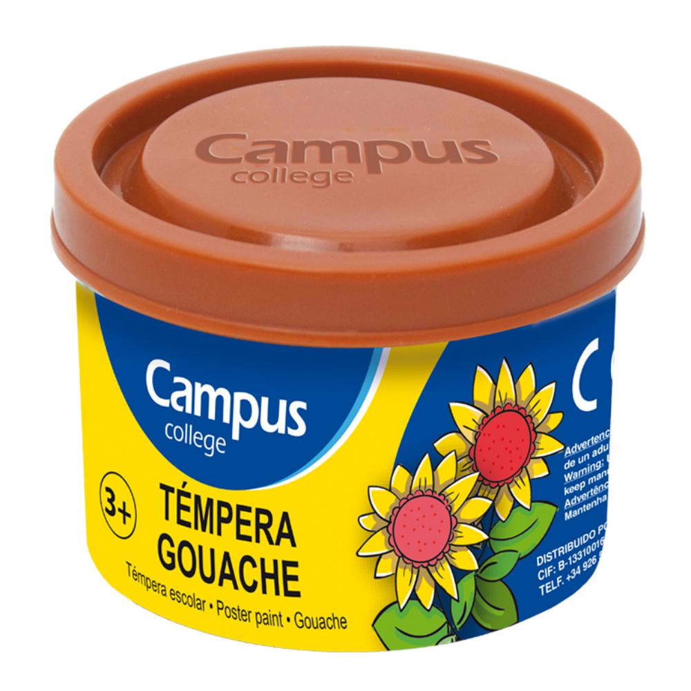 TEMPERA CAMPUS 40ML MARRÓN