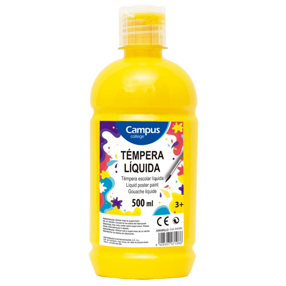 TEMPERA CAMPUS 500/GR AMARILLA