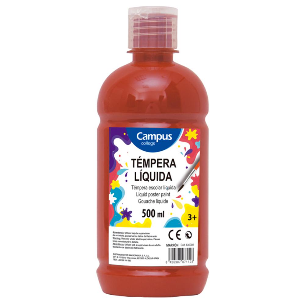 TEMPERA CAMPUS 500GR MARRÓN