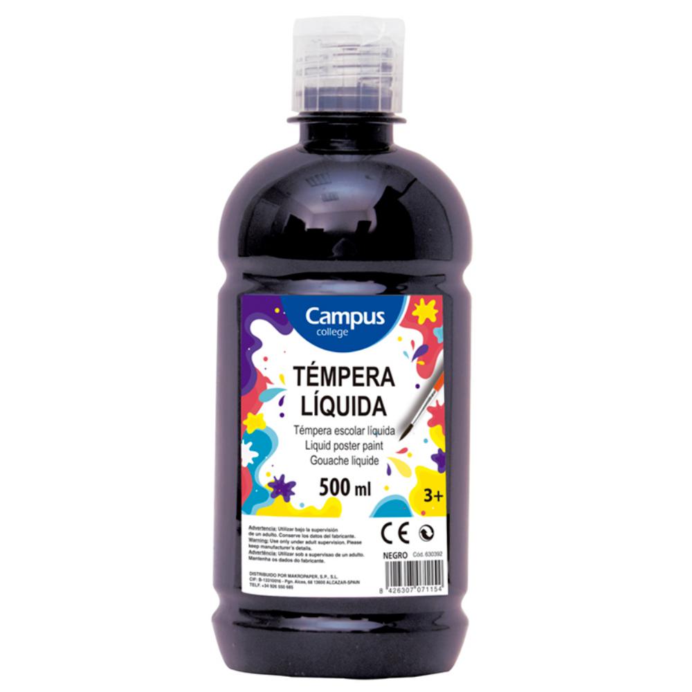 TEMPERA CAMPUS 500/GR NEGRO
