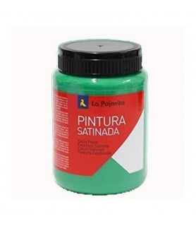 PINTURA SATINADA VERDE LORO 375ML L-37 LA PAJARITA