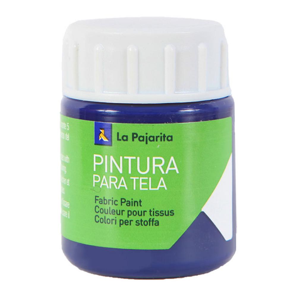 PINTURA PARA TELA T-04 AZUL VICTORIA 25ML LA PAJARITA