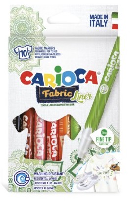 ROTULADORES PARA TEJIDOS 10 UNIDADES