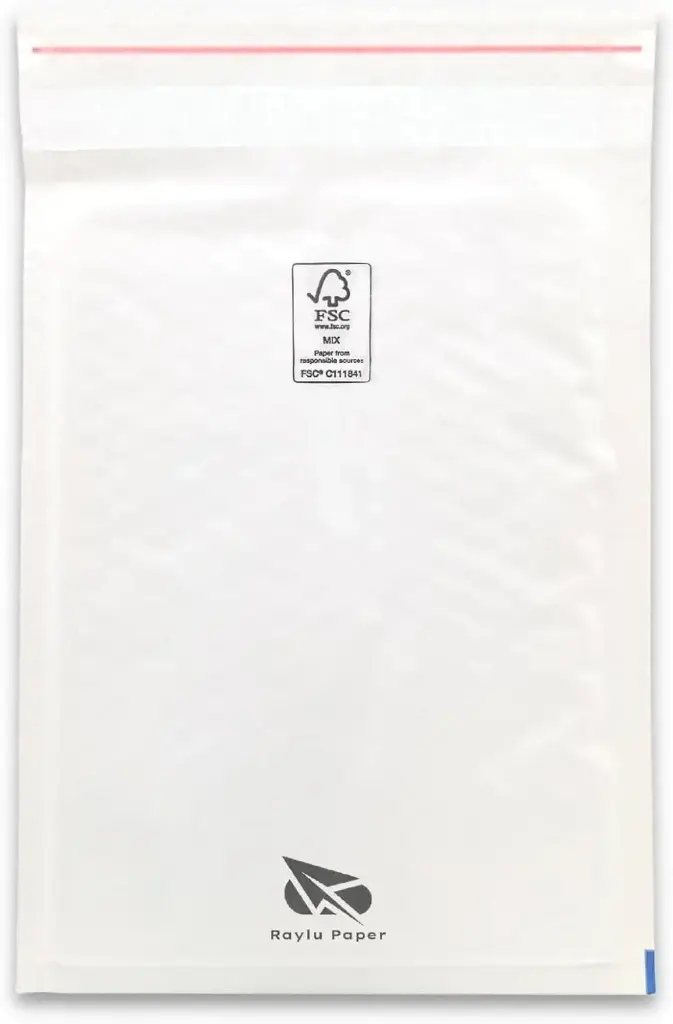 SOBRES ACOLCHADOS RAYLU BLANCO 240X330MM AUTOADHESIVOS