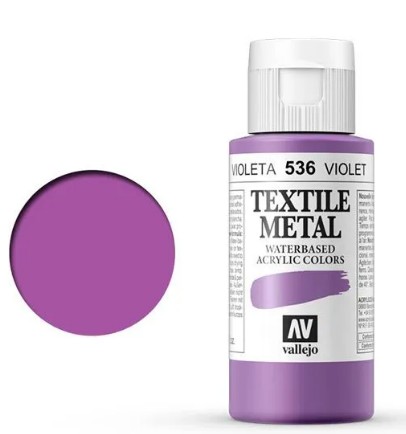 PINTURA TEXTIL VALLEJO 46 VIOLETA METALIZADO 60 ML