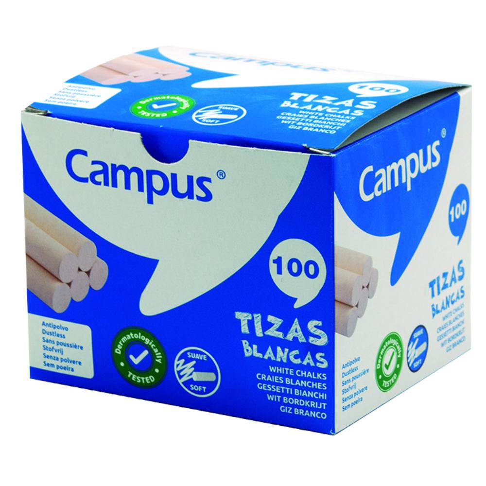 TIZAS CAMPUS BLANCO /CAJA 100U