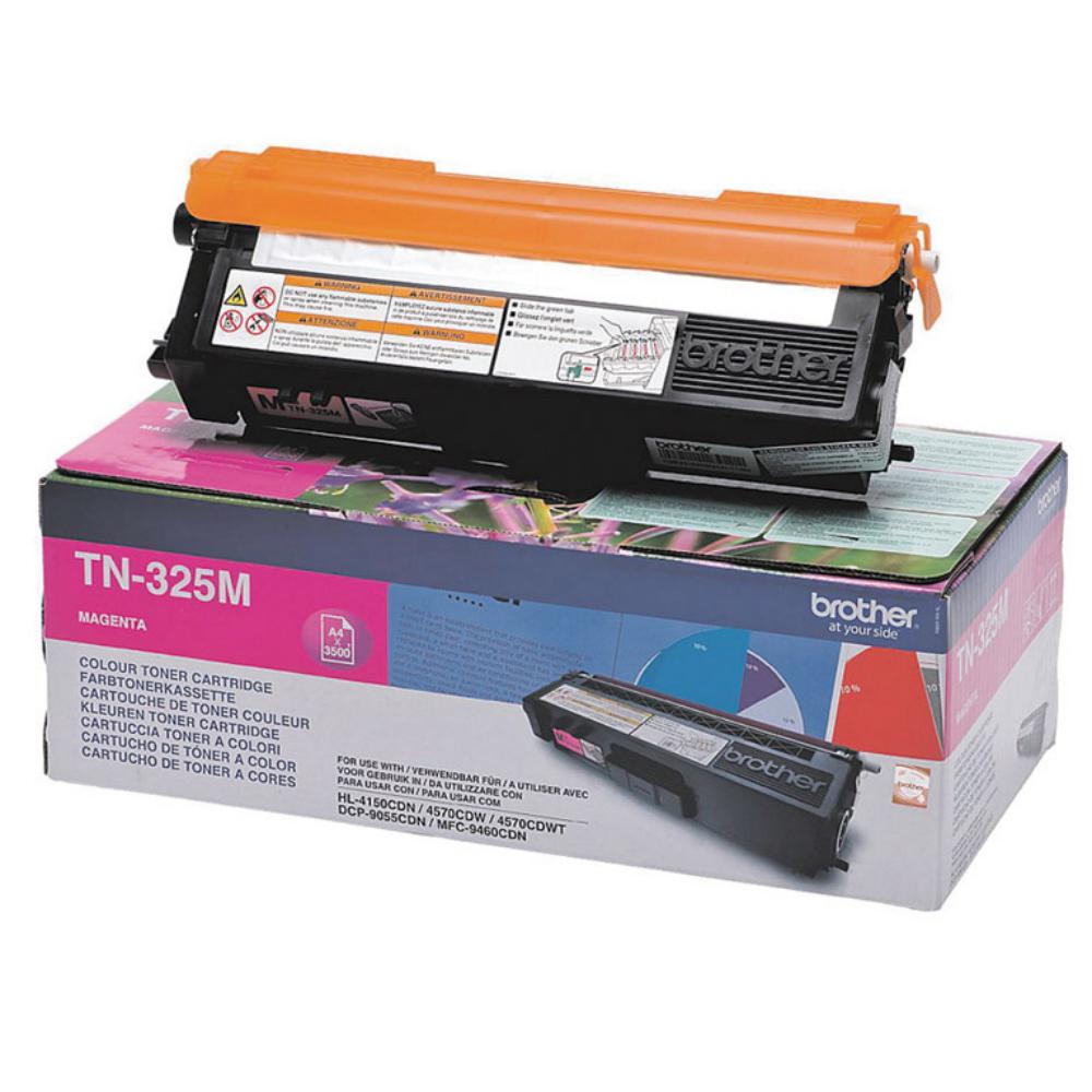 TÓNER MAGENTA ORIGINAL BROTHER – ALTA CAPACIDAD TN325M