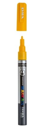 ROTULADOR AMARILLO ACRÍLICO GRADUATE MARK ALL LYRA 1 MM