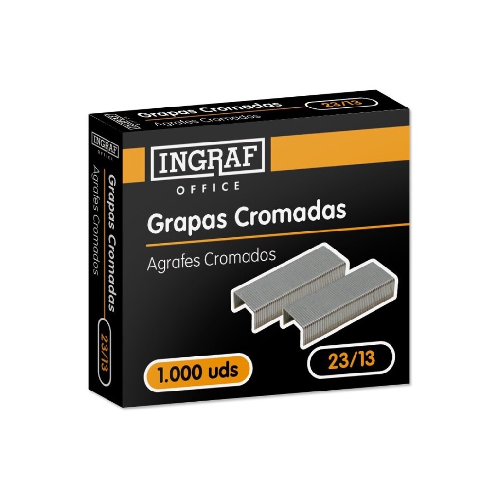 GRAPAS INGRAF OFFICE GRUESOS 23/13 – CAJA 1000 UDS