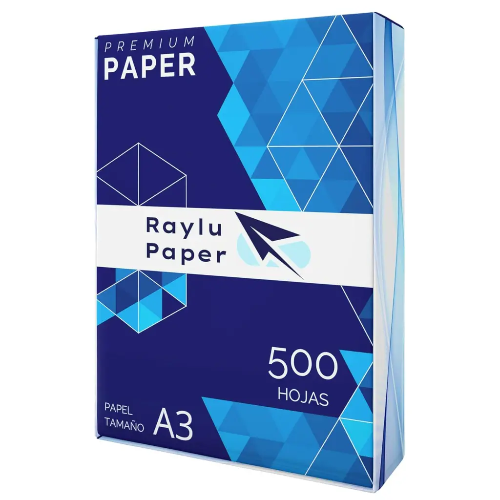 PAPEL RAYLU PAPER A3 80G MULTIUSOS 500 HOJAS