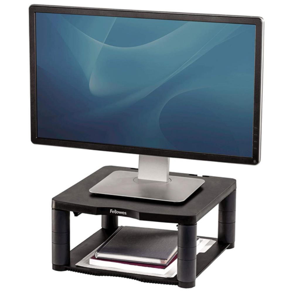 SOPORTE PARA MONITOR FELLOWES PREMIUM AJUSTABLE 5 ALTURAS GRIS