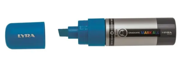 ROTULADOR SAVIA ACRÍLICO GRADUATE MARK ALL LYRA 8 MM