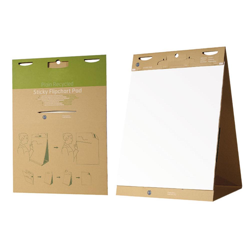 BLOC PIZARRA DE CONFERENCIA ADHESIVO FAIBO (FLIPCHART ADHESIVO, PAPEL BLANCO REPOSICIONABLE)