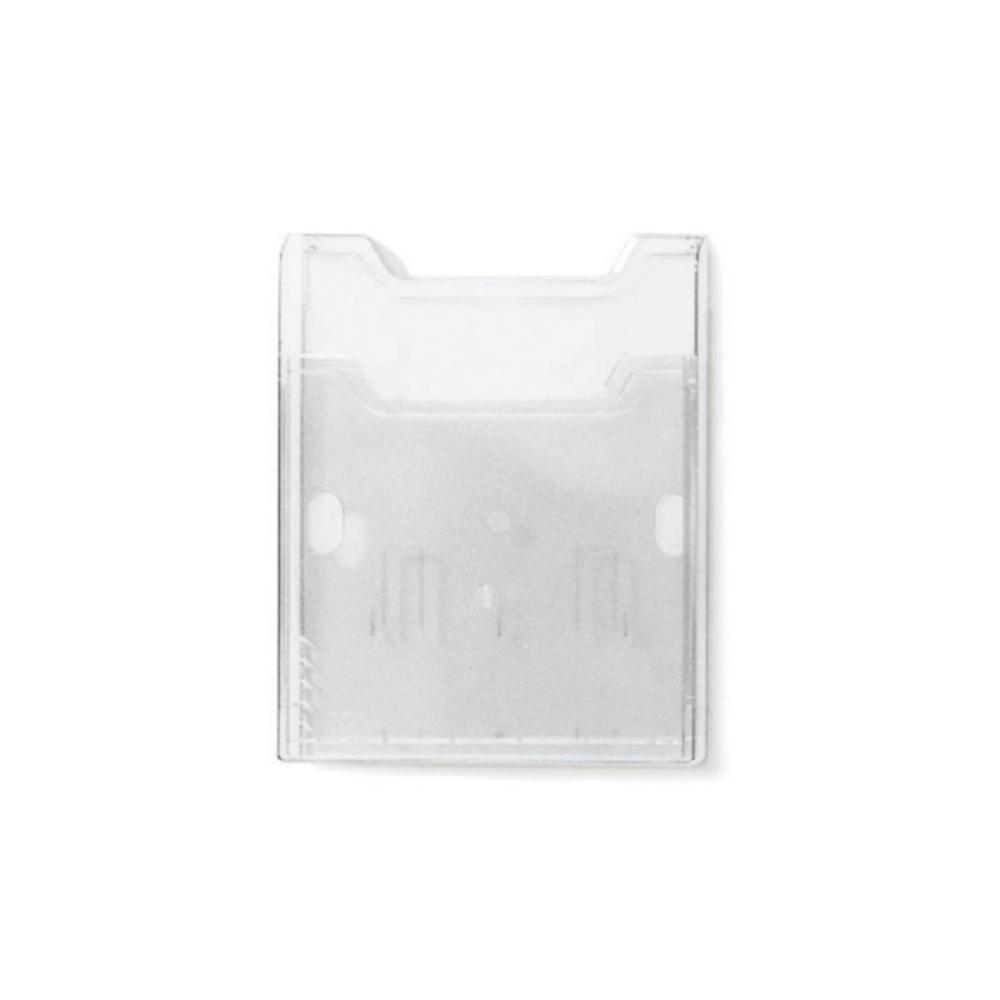SOPORTE MURAL OFFICE A4 VERTICAL 1 COMPARTIMENTO TRANSPARENTE