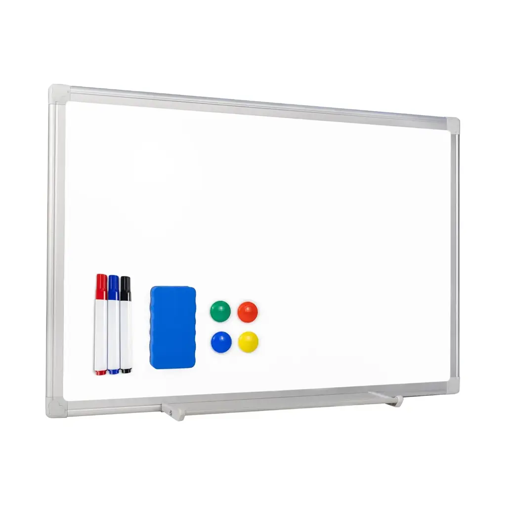 PIZARRA BLANCA MAGNÉTICA RAYLU PAPER 60X90 CM