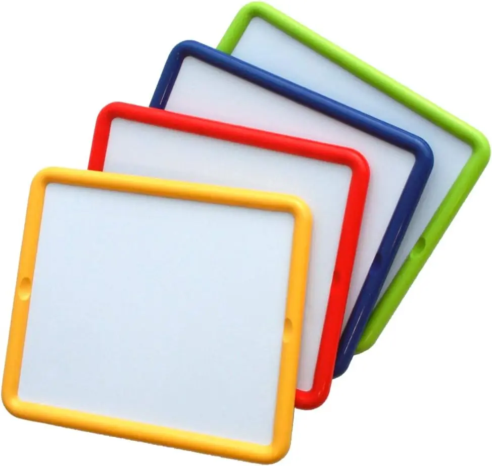 PIZARRA METÁLICA 2 CARAS MINILAND EDUCATIONAL 4 UNIDADES