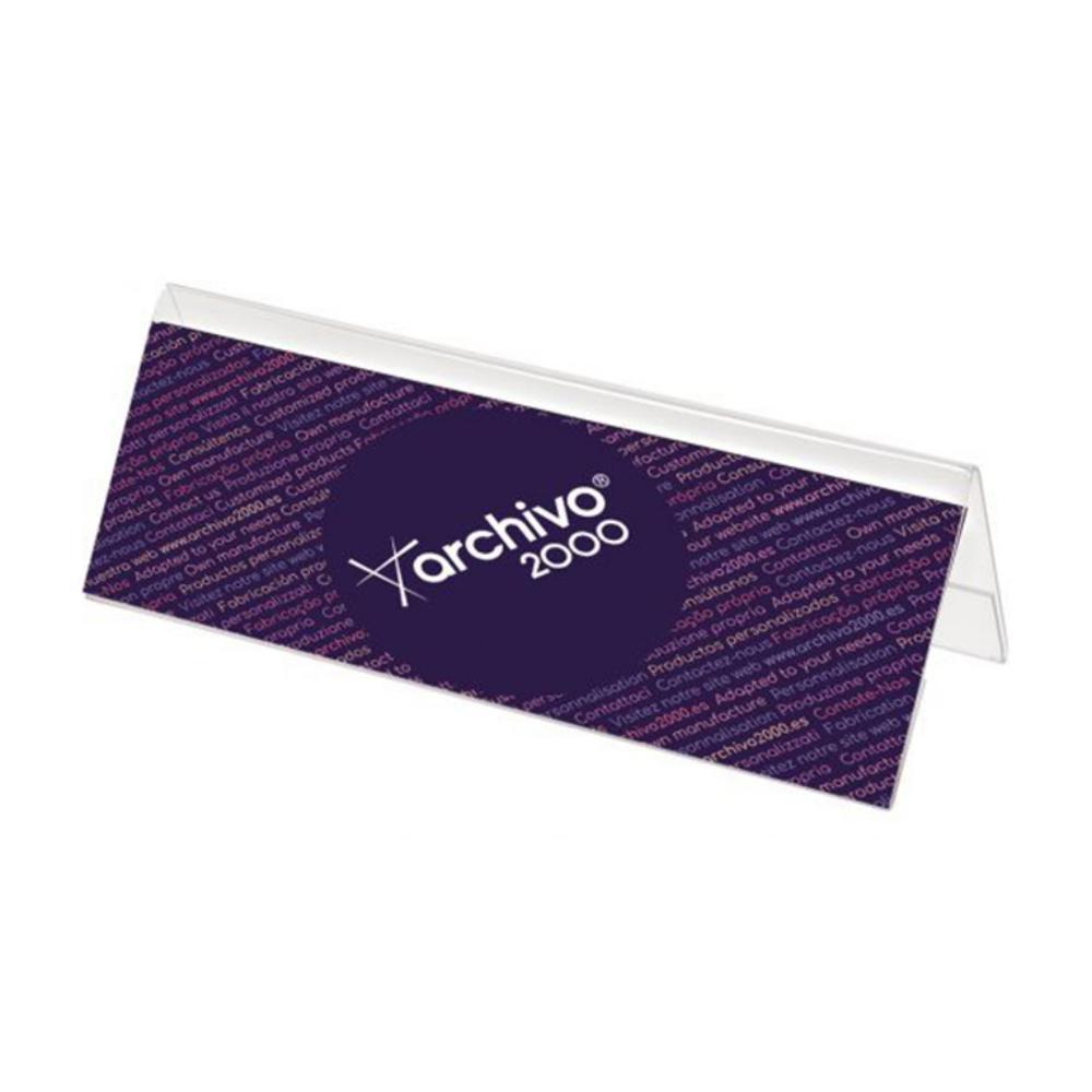 PORTANOMBRES SOBREMESA ARCHIVO 2000 DIN A5 – ACRÍLICO ULTRA TRANSPARENTE