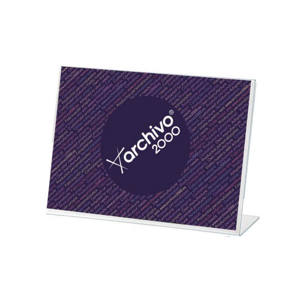 SOPORTE DE SOBREMESA EN FORMA DE L ARCHIVO 2000 A4 HORIZONTAL