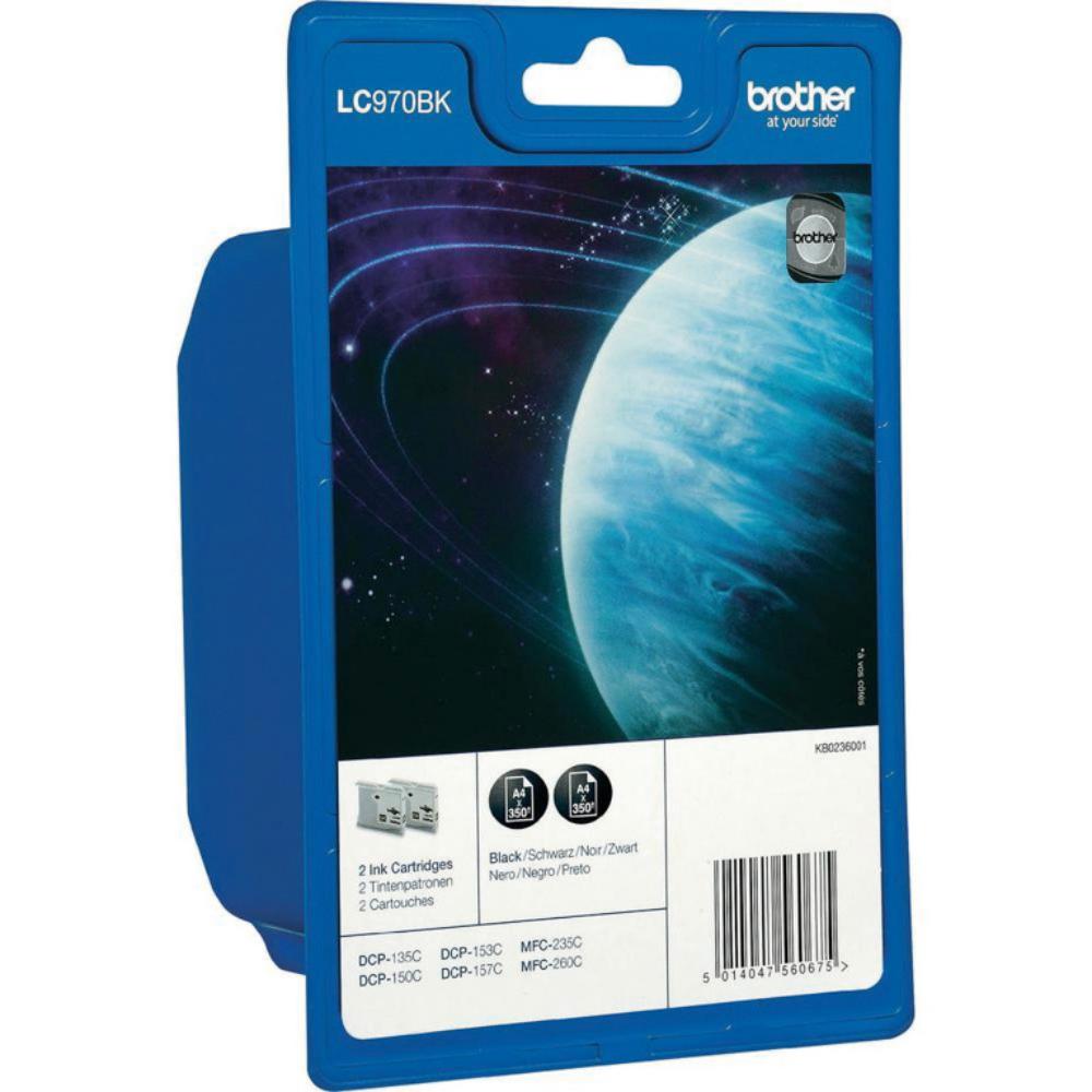 CARTUCHO BROTHER LC970BK NEGRO