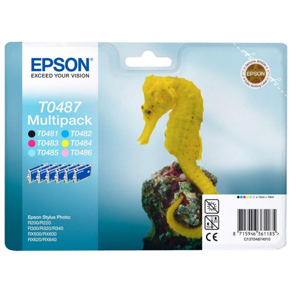 CARTUCHO EPSON C13T04874010 MULTIPACK PK6