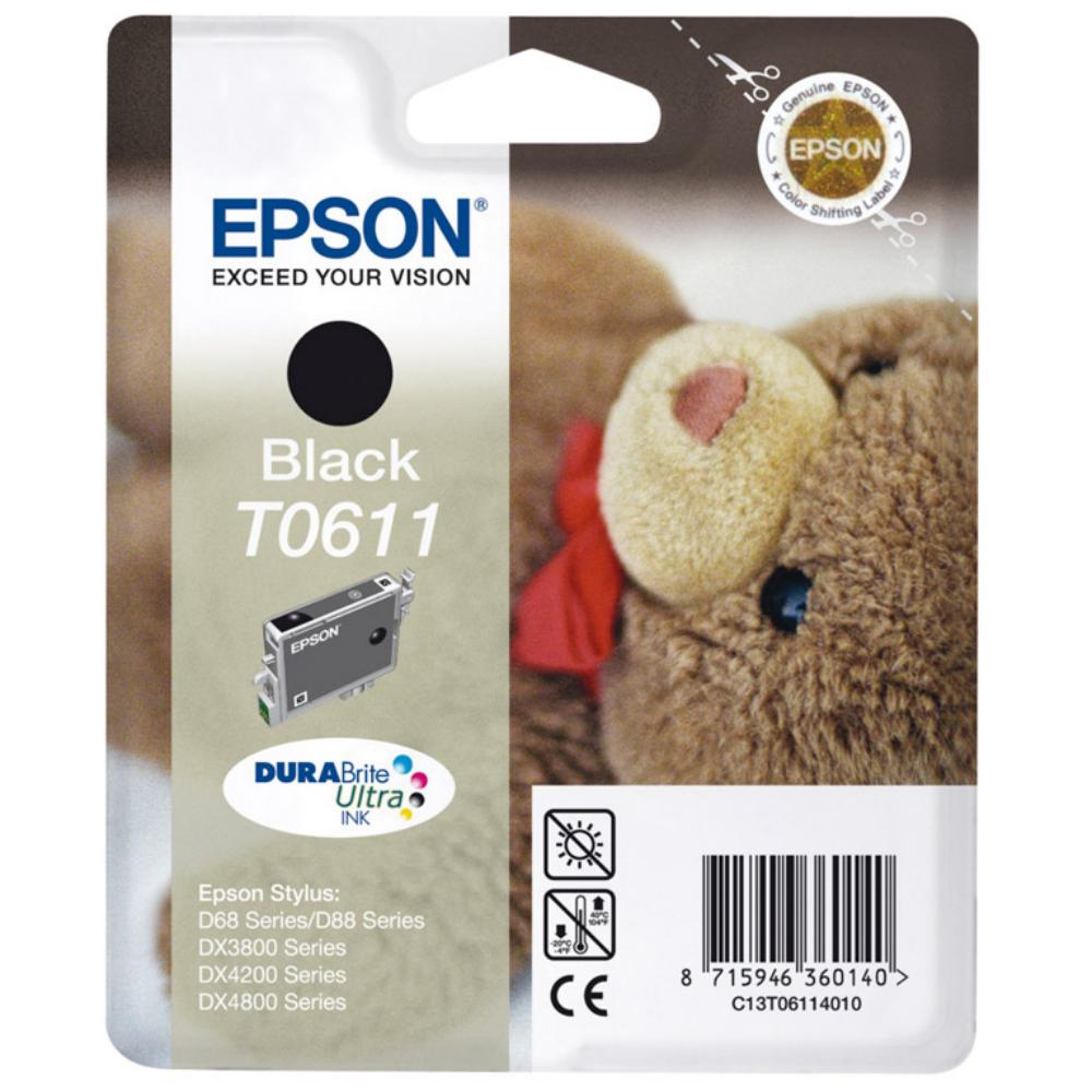 CARTUCHO EPSON T0611 NEGRO *