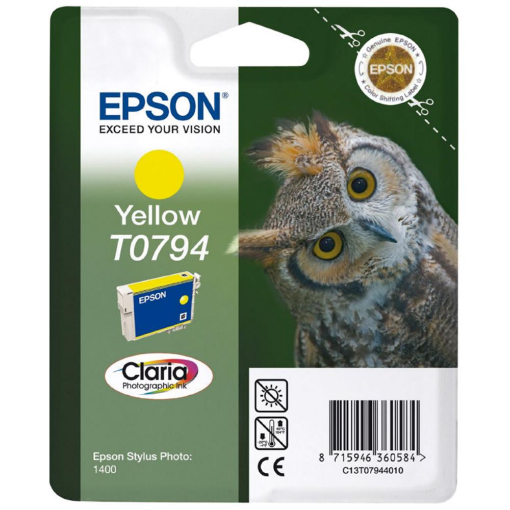 CARTUCHO EPSON T0794 AMARILLO