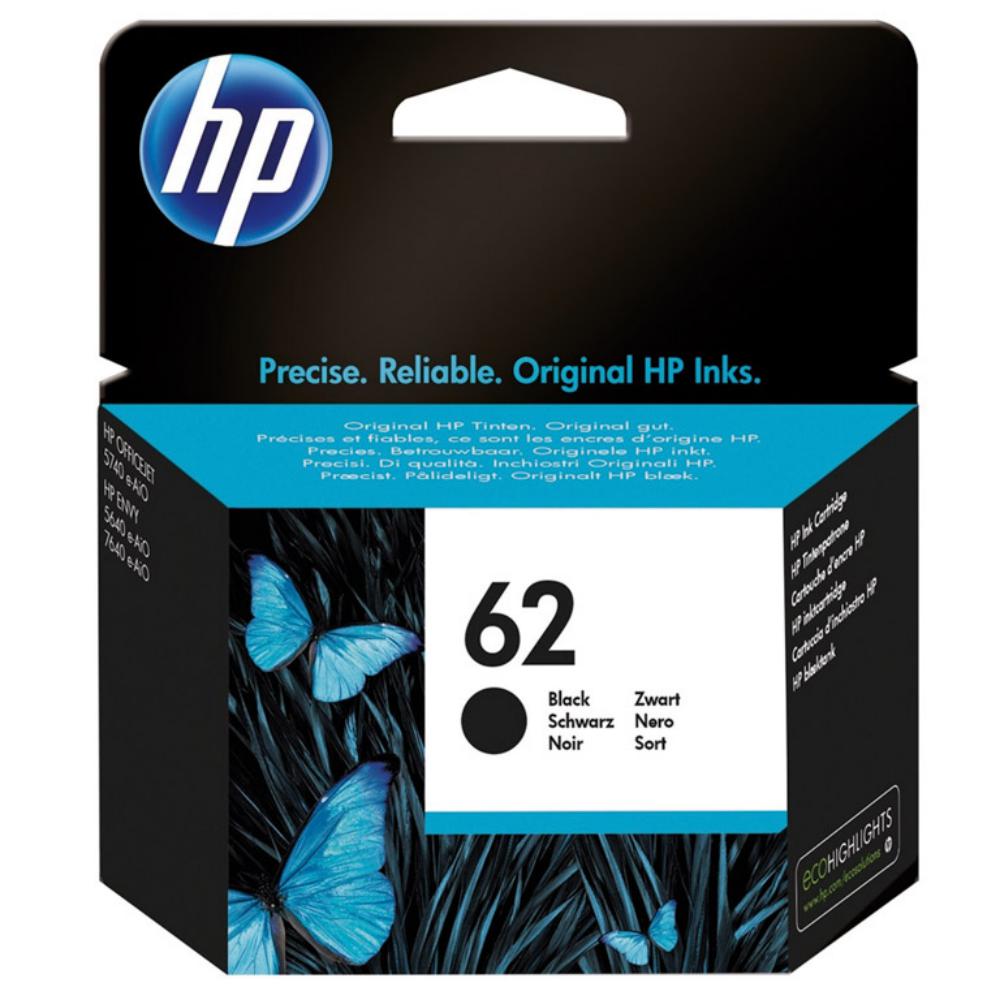 CARTUCHO HP 62 NEGRO