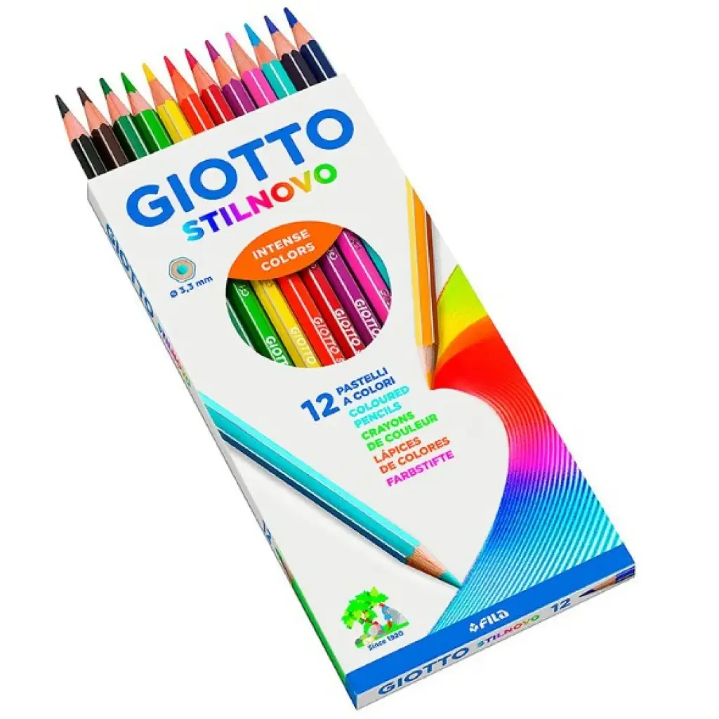 LÁPICES GIOTTO COLORS 3.0 ESTUCHE 12 COLORES
