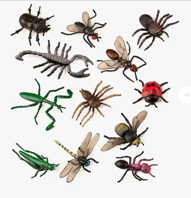 ANIMALES INSECTOS – SET DE 12 FIGURAS MINILAND