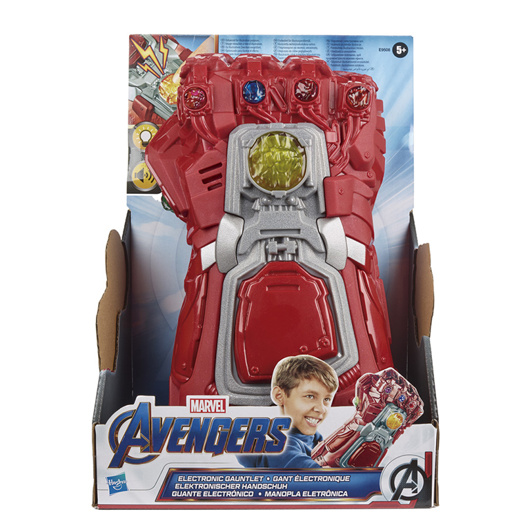 AVENGERS – GUANTELETE ELECTRÓNICO CON LUCES Y SONIDOS (HASBRO)