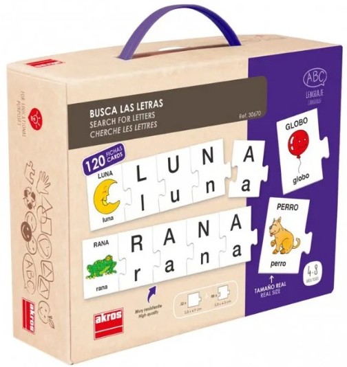 BUSCA LAS LETRAS – JUEGO EDUCATIVO