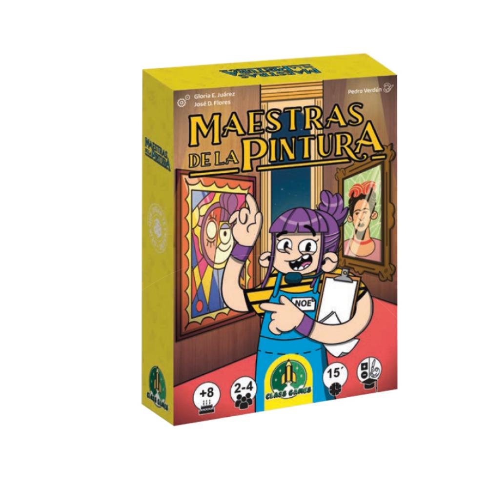 FALOMIR MAESTRAS DE LA PINTURA – JUEGO DE MESA EDUCATIVO SOBRE GRANDES MUJERES ARTISTAS – ARTE, HISTORIA Y ESTRATEGIA