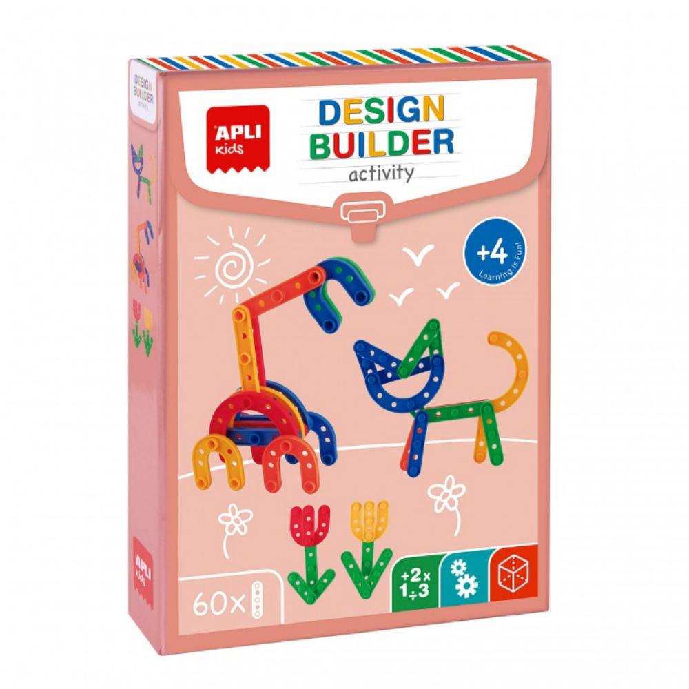 JUEGO APLI PIEZAS DE CONSTRUCCIÓN 60 PIEZAS