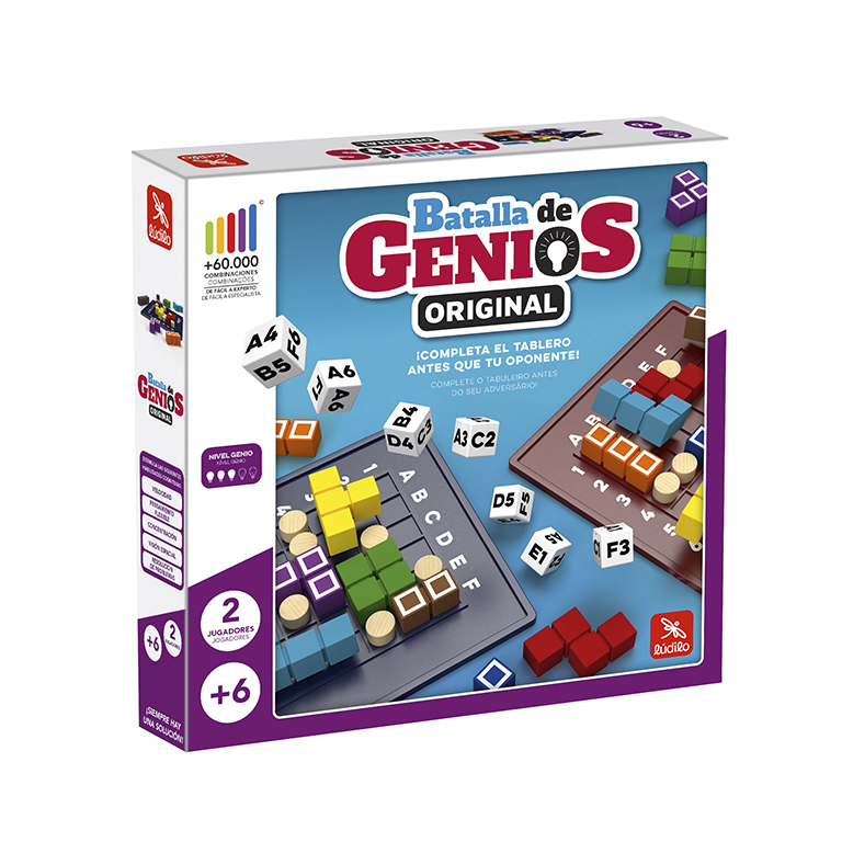 JUEGO DE MESA LUDILO BATALLA DE GENIOS 