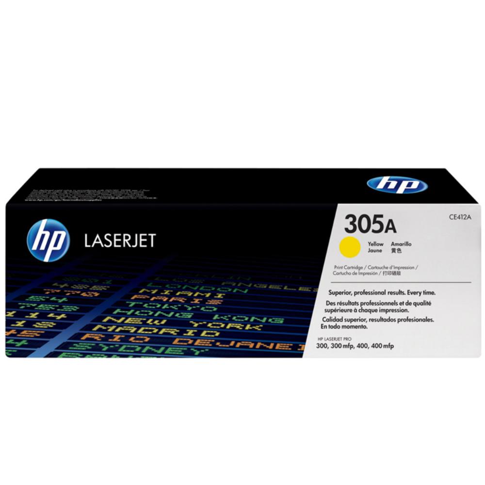 HP COLOR LASERJET PRO 300/400 TONER AMARILLO 305A