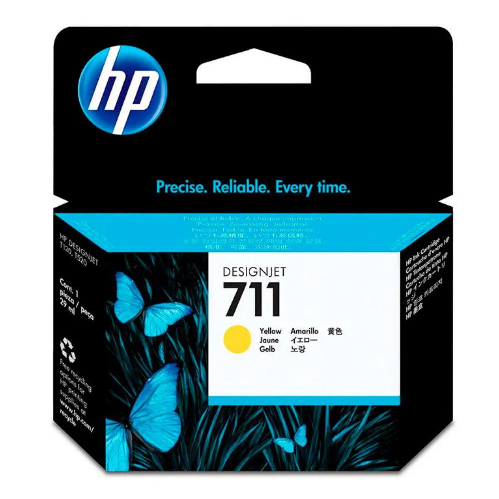 HP DESIGNJET T120/T520 CARTUCHO AMARILLO Nº711