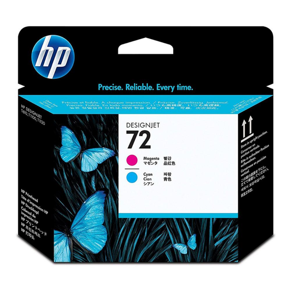 HP DESIGNJET T610/1100 CABEZAL MAGENTA Y CIAN Nº72