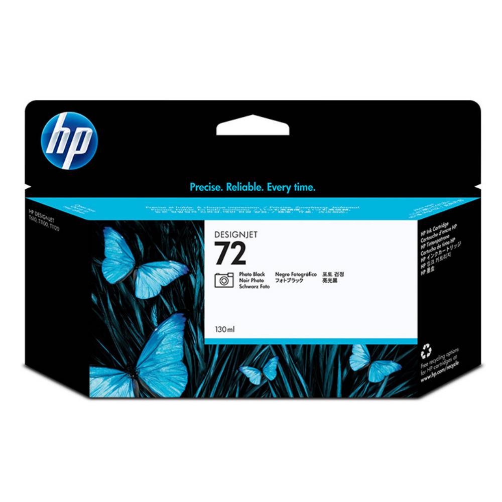 HP DESIGNJET T610/1100 CARTUCHO NEGRO FOTOGRAFICO Nº72 (130ML)