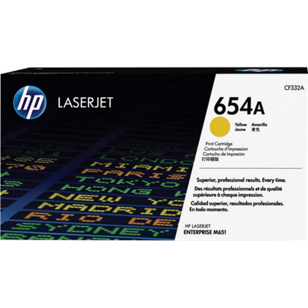 HP LASERJET 654A TONER AMARILLO