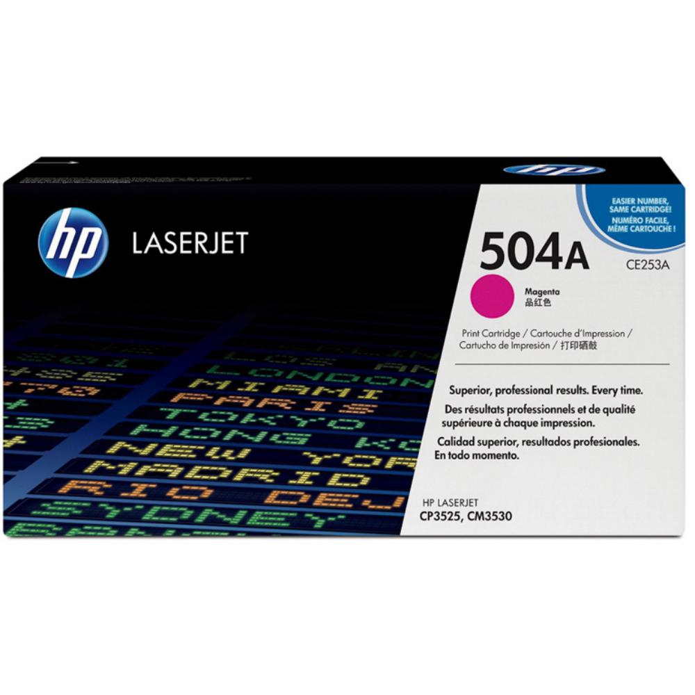 HP LASERJET CP3525 TONER MAGENTA (7.000 PAGINAS)504A
