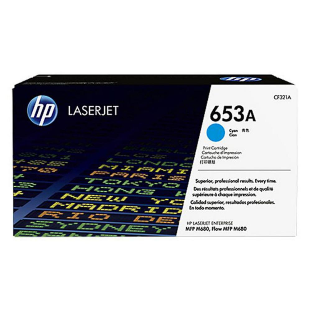HP LASERJET ENTERPRISE FLOW MFP M680F 653A TONER CIAN